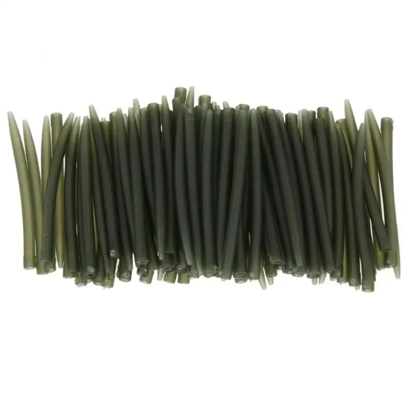 Fishing Hook Sleeve Rubber Tip Tube Positioner Terminal Anti Tangle Sleeve Swivels Connect Carp Accessories fishing hook fishing swivels fishing tackle