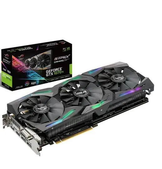 ASUS rog-strix-gtx1070ti-8g-gaming Графика Card настольных ПК карты компьютера  Компьютеры и