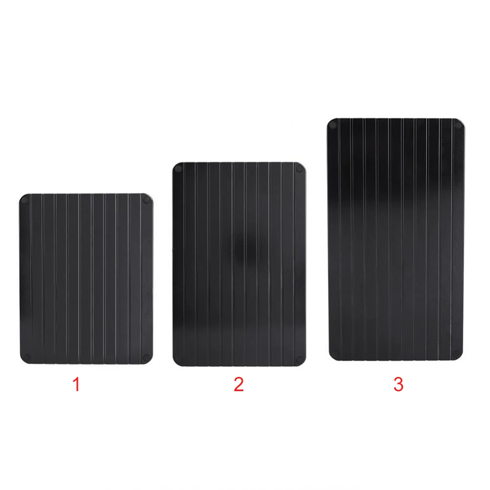 Thaw Fast Seafood Home Meat Defrosting Tray Aluminum Frozen Food Quickly Plate Kitchen Tools Thaw Fast Seafood Home Meat Defrosting Tray Aluminum Frozen Food Quickly Plate Kitchen Tools