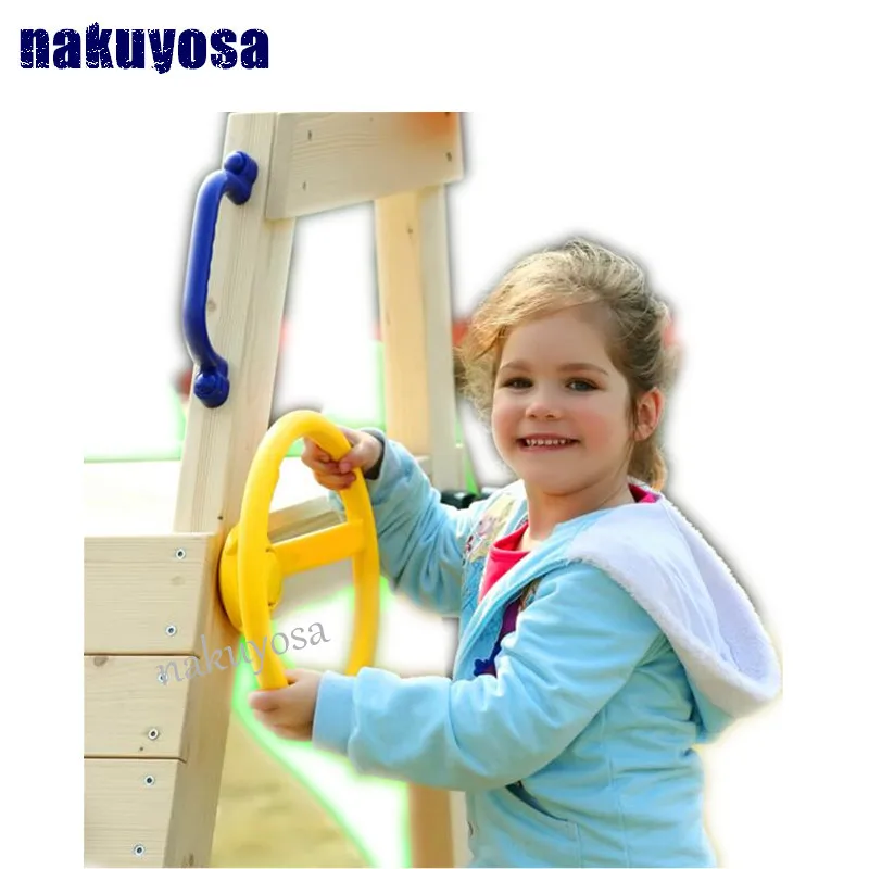 

Racing Playground Plastic Dia Steering Wheel Toy Small Cabin Accessories Outdoor Games Toys Swing Kids Toys