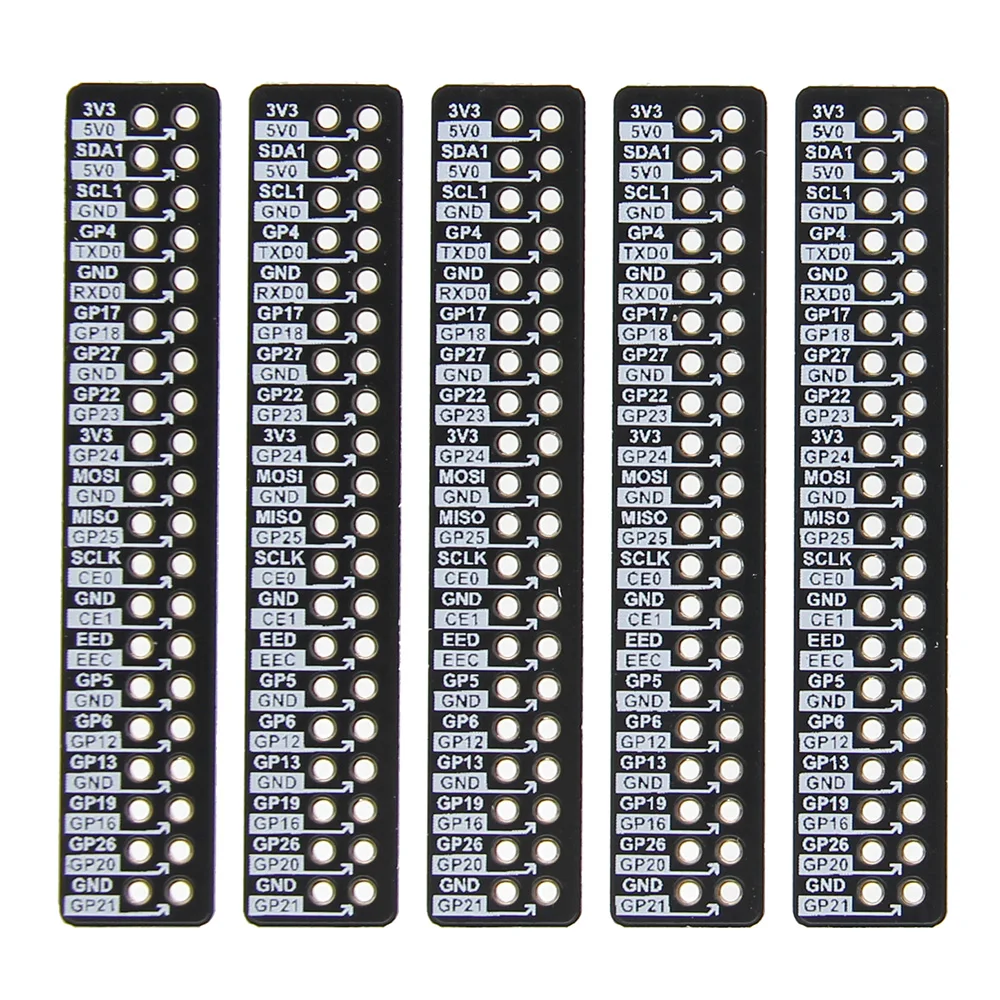 

Raspberry Pi GPIO Module Geekworm Reference Board for Raspberry Pi 3 Model B and Pi 2 B & B+ (5 Piece/Lot)