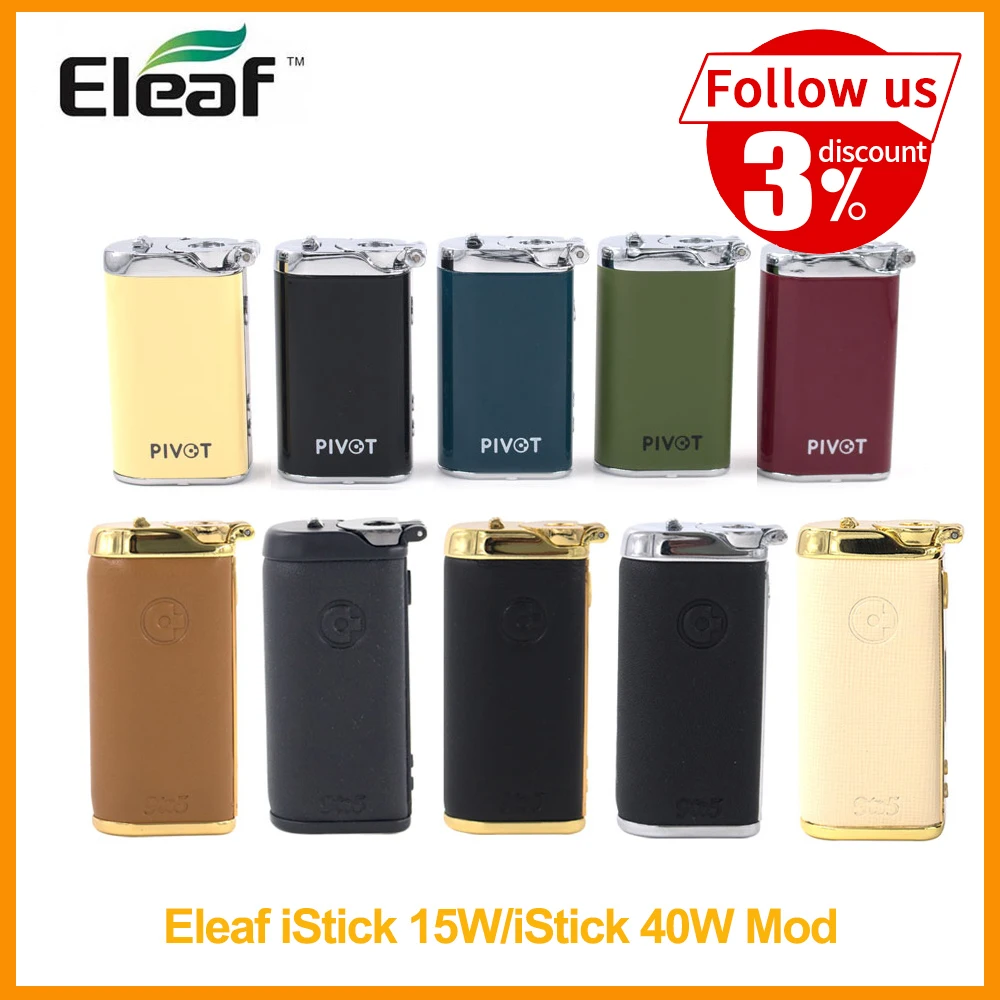 

[RU] Original Eleaf iStick 15w Special Edition Mod Or GS Air 2 Tank 16.5mm 1050mAh Pivot Vapor VS iStick 100w/Eleaf 40w E-Cig