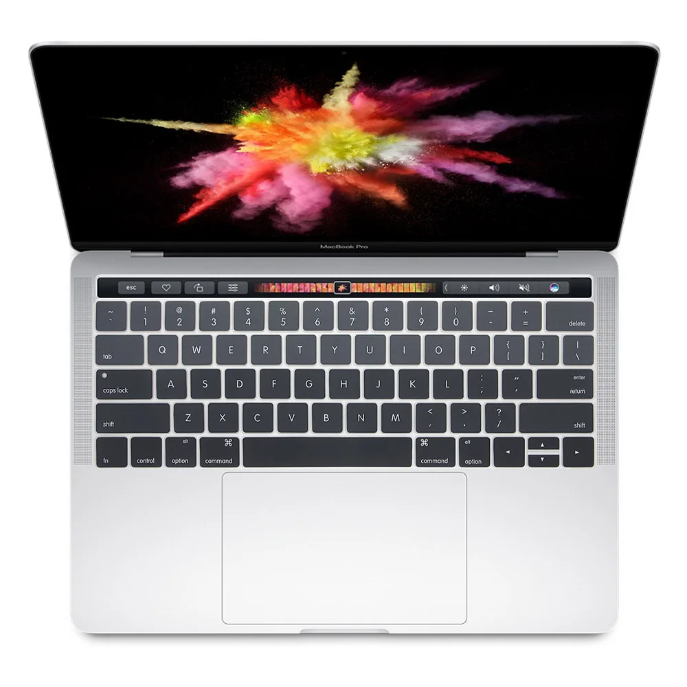 Градиентная силиконовая пленка на клавиатуру для Apple MacBook New Pro retina 1" 15" с сенсорной панелью / выпуска A1989 - Цвет: gradient gray