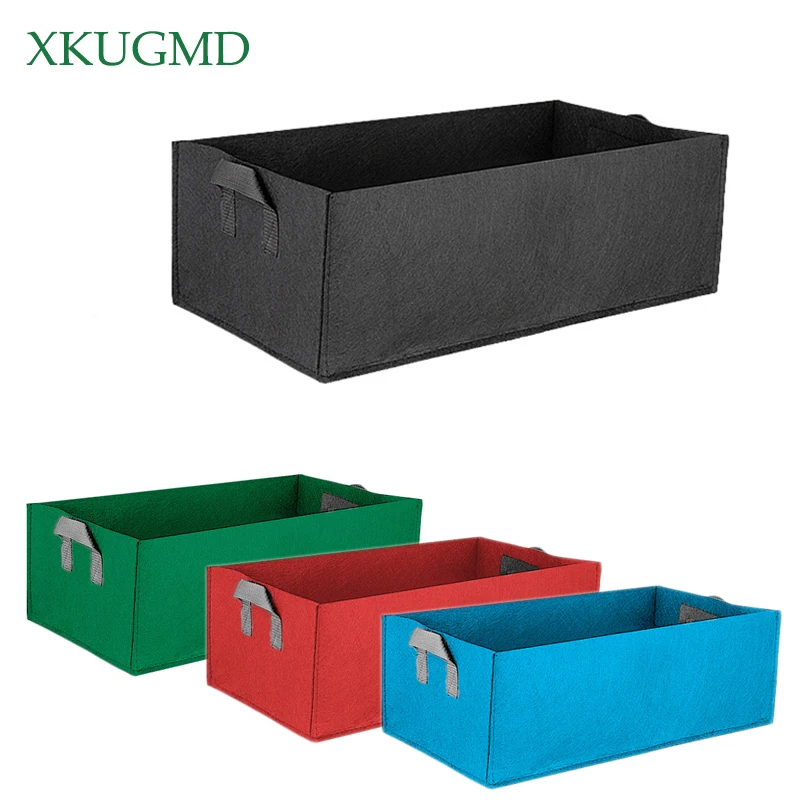 

Square Strawberry Planting Bag Root Control Bag Gallon Tree Plant Bag Flower Vegetables Cup Nursery Flowerpot Garden Supplies