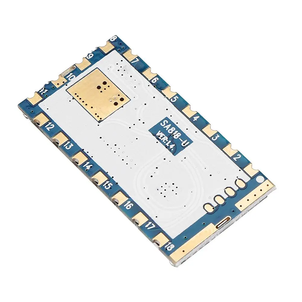 

SA818 Wireless Walkie Talkie Module UHF 400-480 MHz VHF 134-174MHz Audio Module