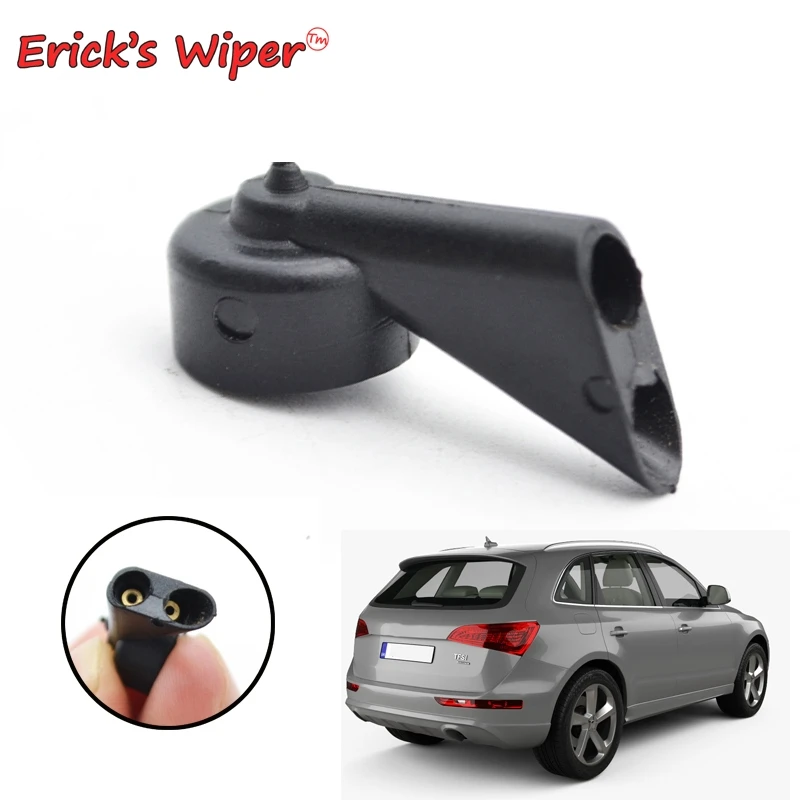 Erick's Wiper 1PC Rear Windshield Wiper Washer Jet Nozzle For AUDI Q5
