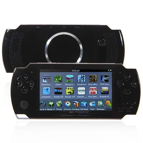 4.3 inch 4GB PMP Handheld Game Player Mp3 MP4 MP5 TFT LCD Color Screen
