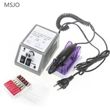 Электрический сверлильный станок для дизайна ногтей 20000 ОБ/мин, Профессиональный аппарат для маникюра, оборудование для дизайна ногтей