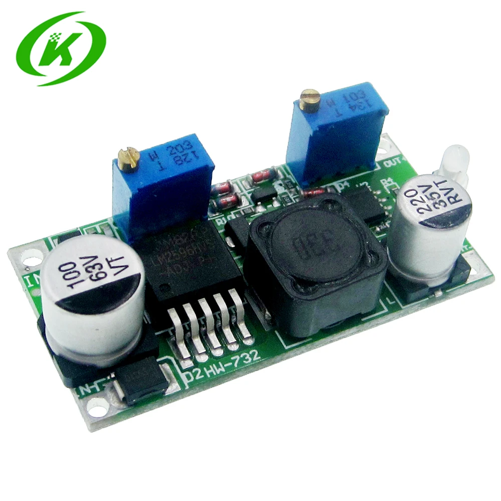 

LM2596HV DC-DC Step Down CC-CV Adjustable Power Supply Module 1.25-30V 15W
