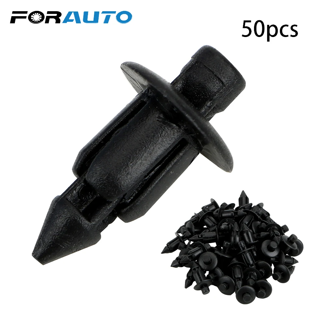 Forauto 50 Pieces/set Car Door Trim Panel Clips Retainer Clips Auto