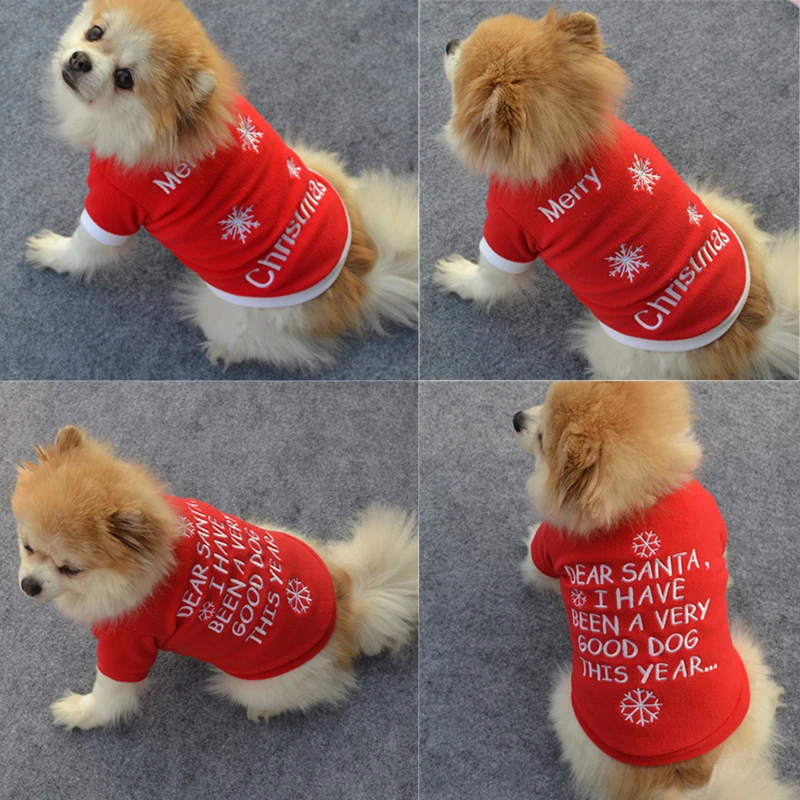 Рождественское пальто для домашних животных, зимняя Толстовка для собак, кошек, теплый костюм для домашних животных, одежда для маленьких и средних собак, куртка для щенков, одежда DOGGYZSTYLE