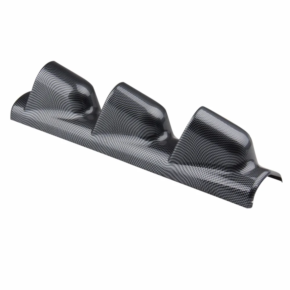 Universal Triple 3 Hole A-Pillar Gauge Meter Pod Drift Race Boost Display Holder