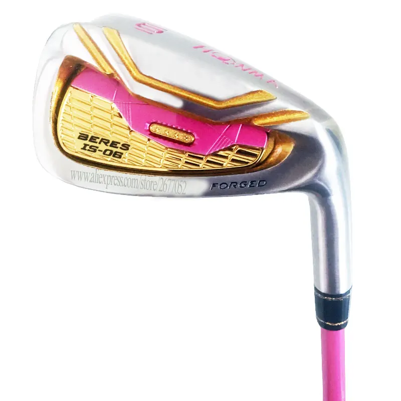 Cooyute جديد النساء هونما نوادي الجولف S-06 جولف الحديد 5-11 P S الجرافيت رمح L الغولف رمح و نوادي غطاء رأس شحن مجاني