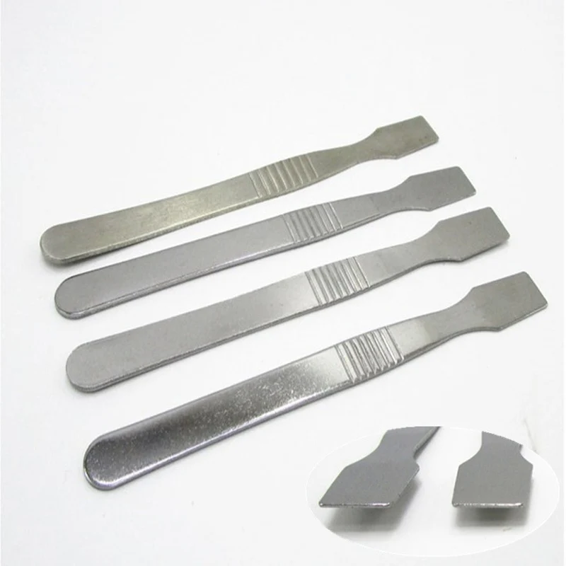 

20pcs/set Solder Scraper For Soldering Rework Assist Spreaders BGA Pen Scraper Silver Thermal Grease Paste Compound Kits Tool
