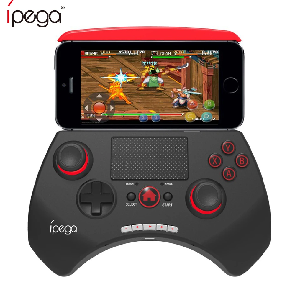 

iPEGA PG-9028 Wireless Bluetooth Game Controller Gamepad With Touch Pad for Samsung Galaxy S7/S8/S9 HTC LG Android Tablet PC
