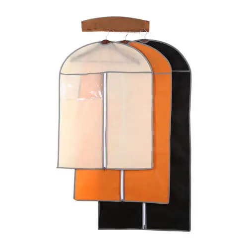 

3 Colors Garment Dustproof Clothing Covers Storage Bags Clothes Suit Coat Dress Jacket Protector Suits Bag