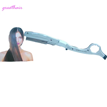 

Free Shipping by Hair Iron i Ultrasonic Hot Vibrating Razor for Hair Cut Human Hair Extension Remy Hair Beauty Salon