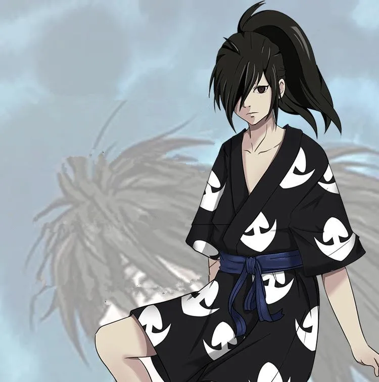 Новинка; аниме «Dororo Hyakkimaru»; костюмы для косплея; Кимоно; фланелевые пижамы; халат для детей и взрослых; теплые плотные Комбинезоны для сна