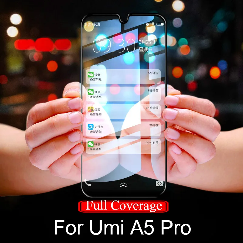 

Tempered Glass For Umidigi Umi A5 Pro Full Glue Cover Screen Protector Protective Glass For Umi A5 Pro 6.3inch A5pro Glass Film