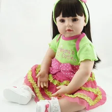 Горячая Распродажа 52 см ручной работы Виниловые силиконовые куклы reborn baby куклы имитация куклы малыша реалистичные brinquedos лучший год Рождественские подарки