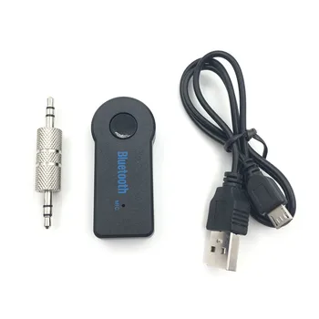 

Bluetooth Adapter A2DP Wireless V4.1 USB Bluetooth Receiver 3.5mm Audio Jack TF Card Reader MIC Call Support For Car Speaker