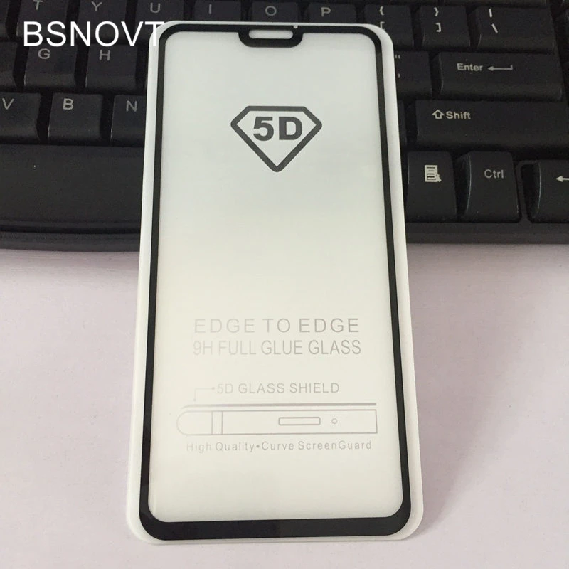 

5D Screen Protector Glass For Huawei Honor 8X Full Cover Anti-Explosion Tempered Glass For Huawei Honor 8X Glass Full Glue Film