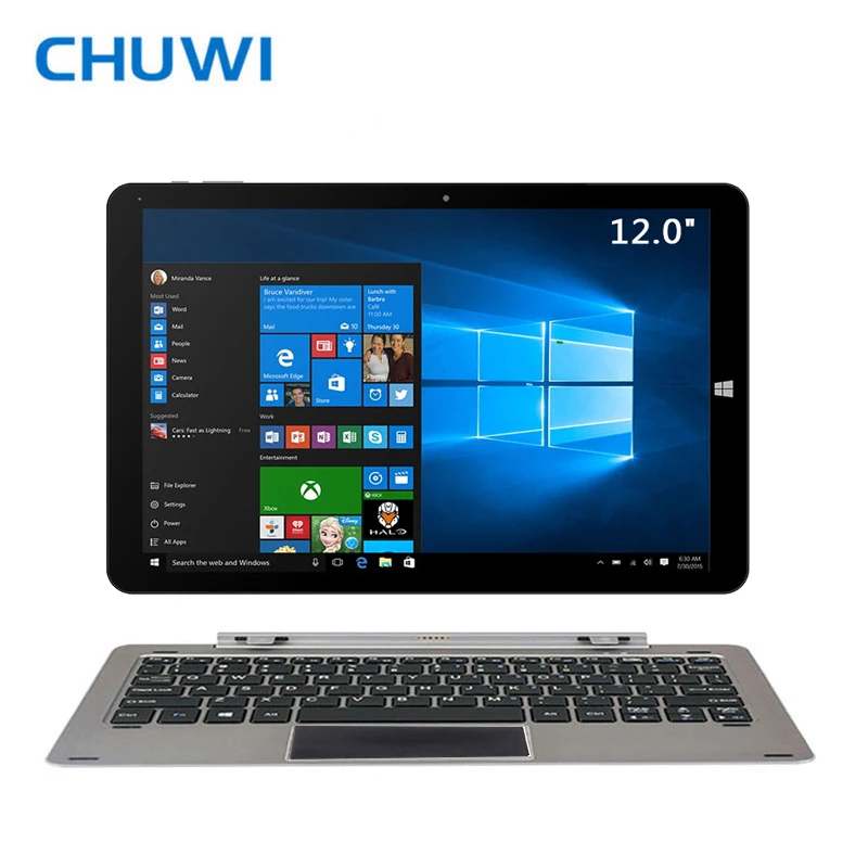 CHUWI Hi12 Tablet PC Windows 10 двойной ОС Android 5 1 Intel Z8350 4 ГБ Оперативная память 64 г Встроенная 12