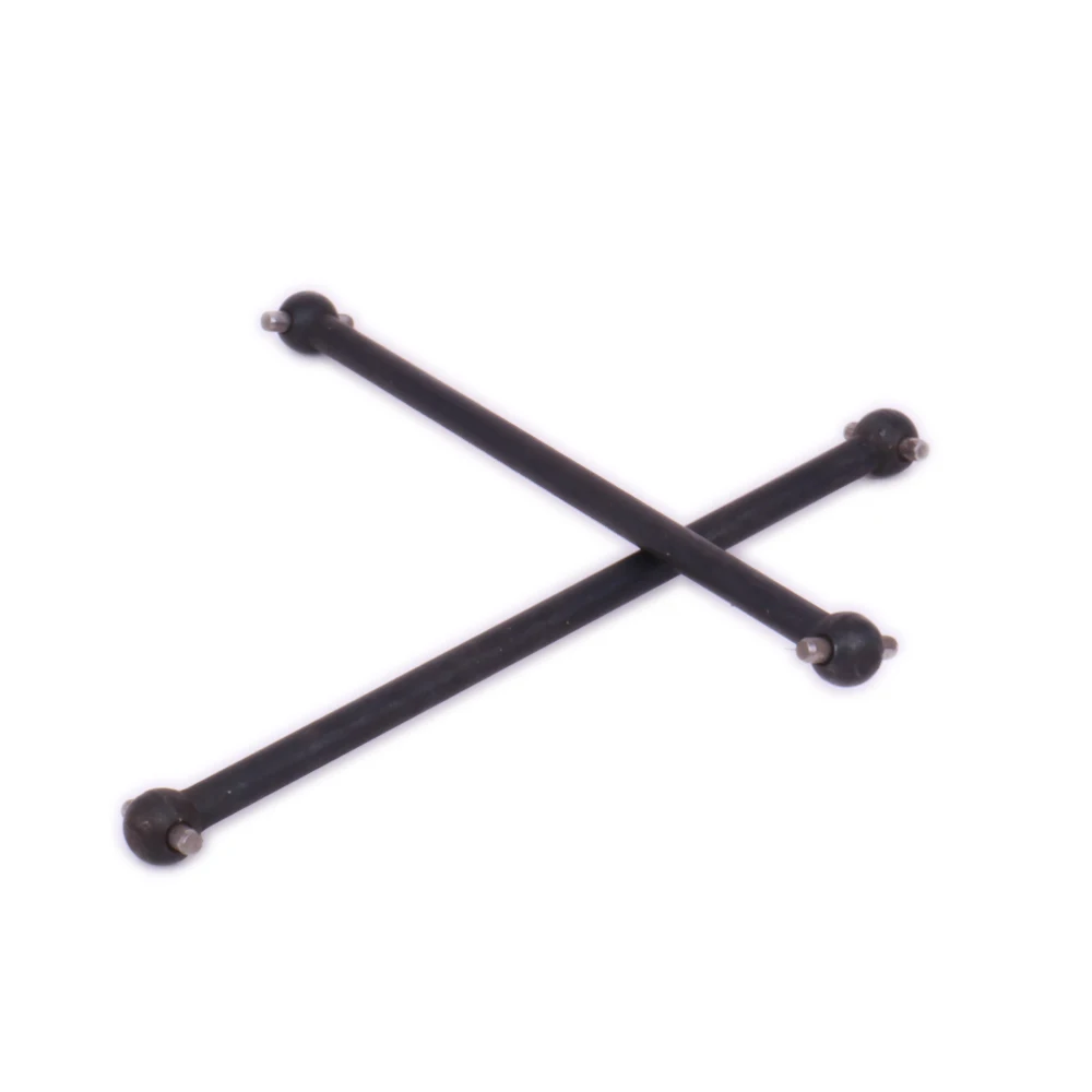

2PCS RCAWD 86mm/83mm Drive Shaft Dogbone Steel Silver Iron Black For 1/10 Rc Car Hpi Bullet 3.0 Flux Mt/St BMT0019 101235 Driven