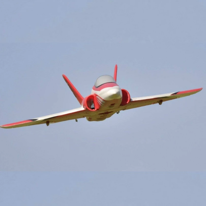 Радиоуправляемый самолет FMS супер Скорпион 70 мм импеллер EDF Jet красный 4S высокое