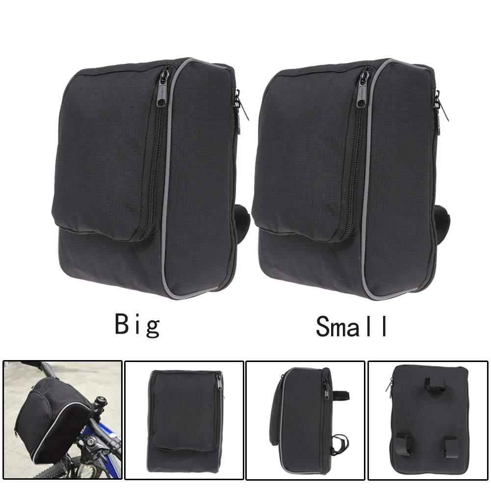 Новая велосипедная сумка на руль, вместительная велосипедная сумка, MTB складной горный и дорожный велосипед, передняя сумка для езды, MTB сумка для хранения S/L