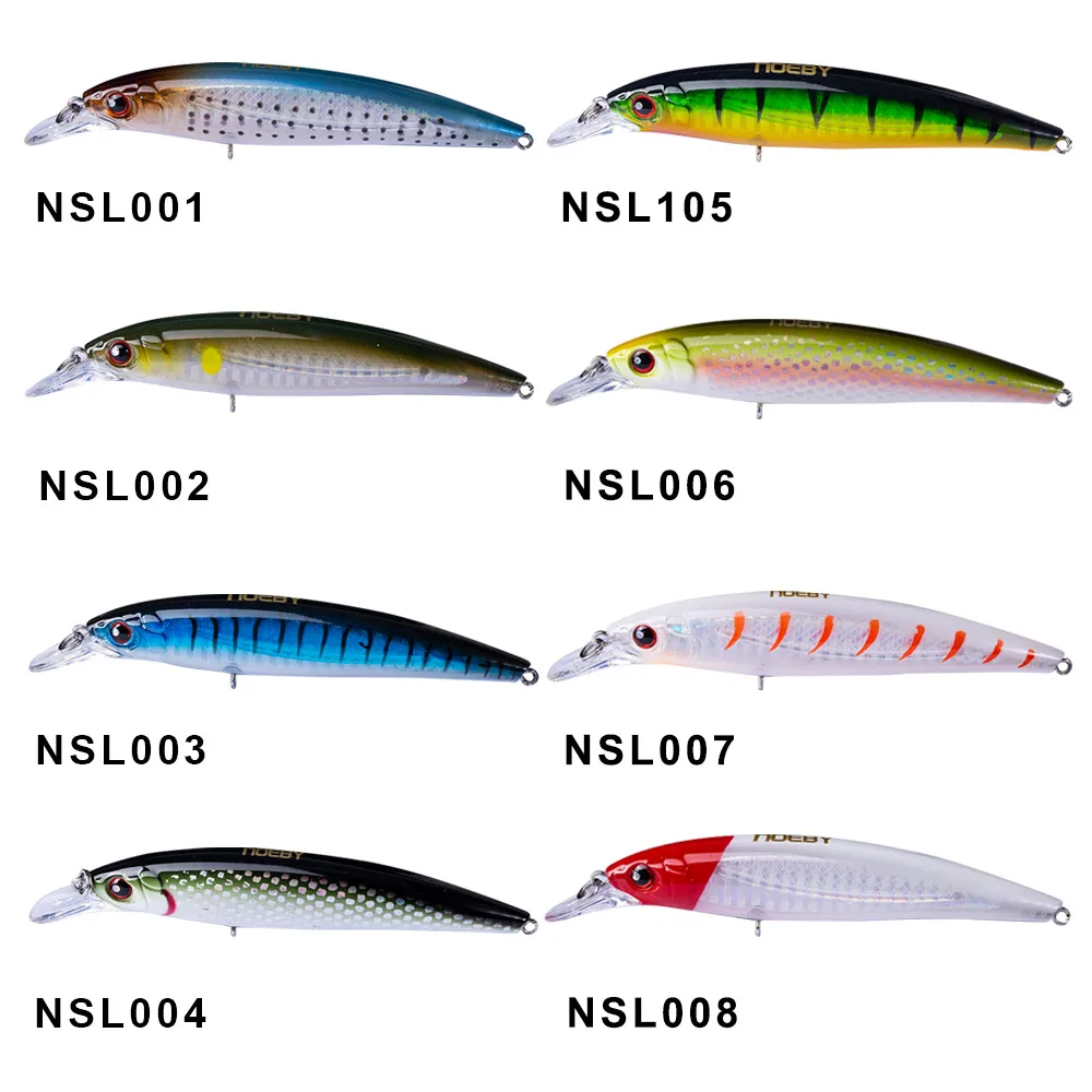 Noeby Minnow жесткая приманка для рыбалки 100mm13.6g 120mm22.0g Морская рыбалка Pesca японские