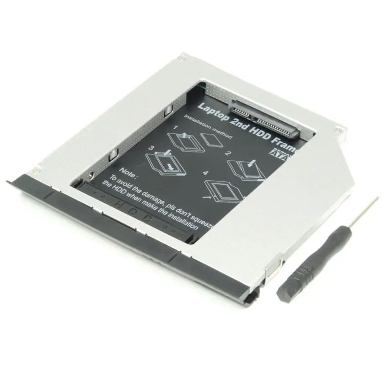 Buy With Ejector SATA 2nd HDD Hard Drive Caddy For