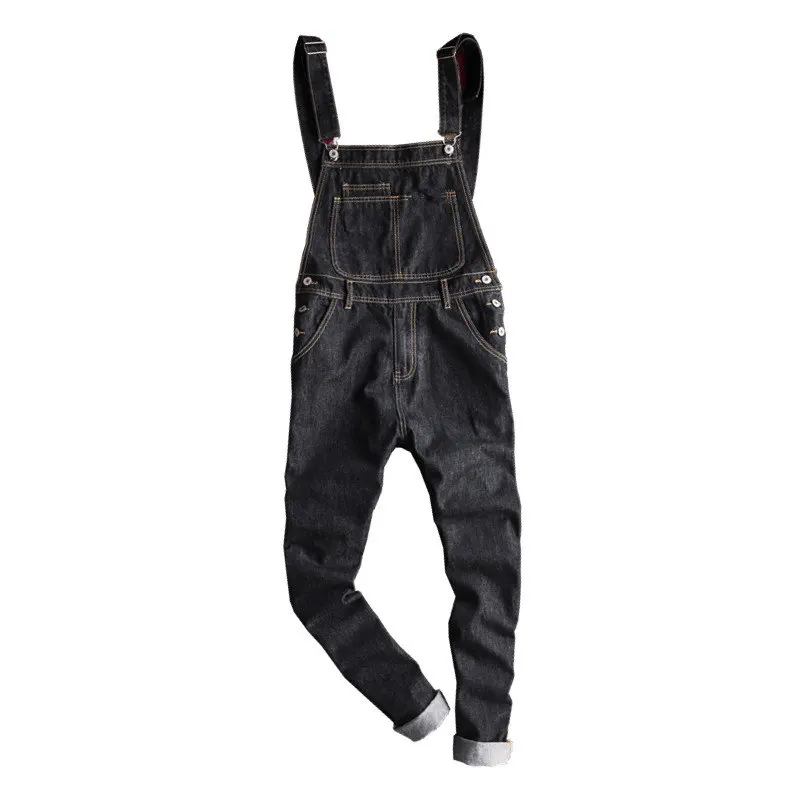 

Plus Size 4xl 5xl Bib Denim Overalls For Men Casual Bib Coverall Cargo Denim Jeans Pants Strap Jumpsuits Suspenders Trousers
