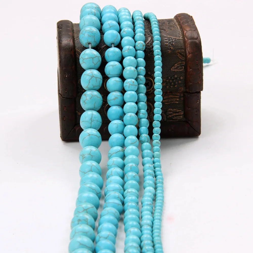 4mm 6mm 8mm 10mm Lot Bulk Natural Stone Lava Loose Beads Bracelet Wholesale