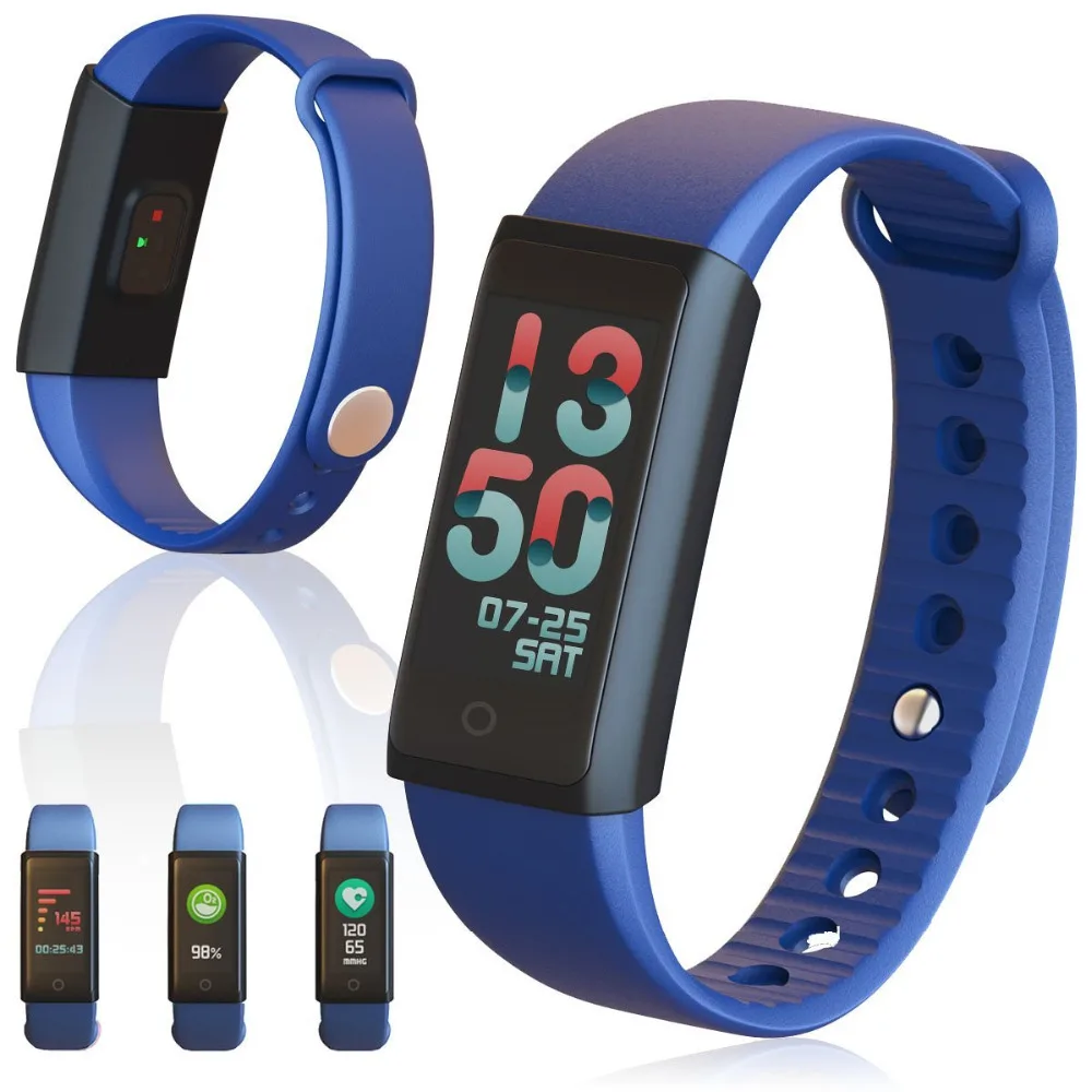 X6S Smart Wristbands,Color LCD Screen Sport Bluetooth Smart Wrist