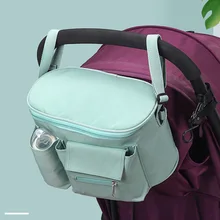 Детская коляска сумка большой емкости пеленки сумки на открытом воздухе путешествия висячая коляска мама сумка уход за младенцем Органайзер водонепроницаемый