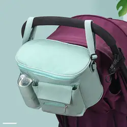 Детская коляска сумка большой емкости пеленки сумки на открытом воздухе путешествия висячая коляска мама сумка уход за младенцем