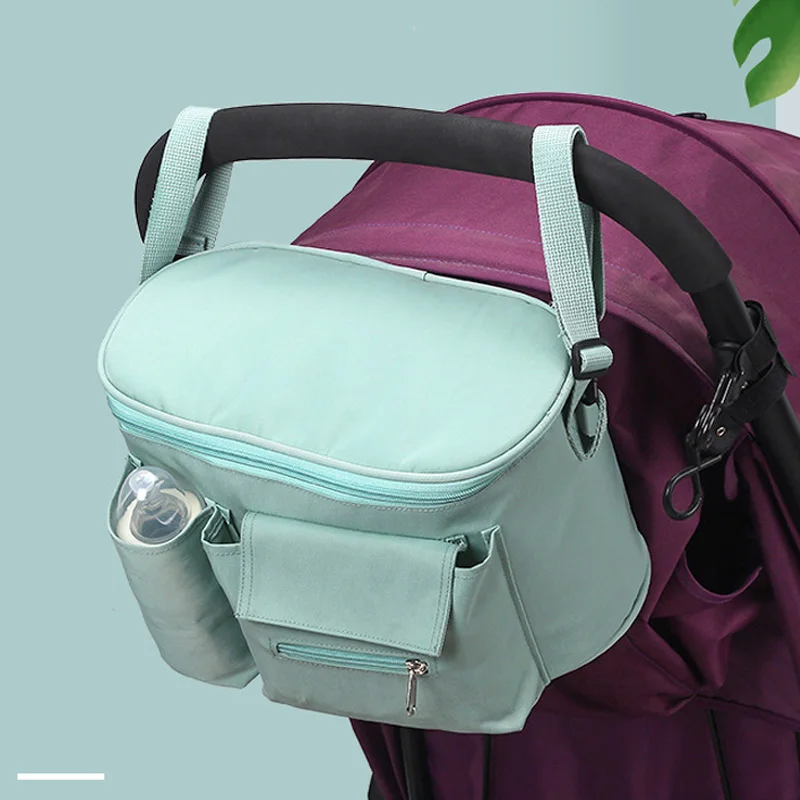 

Baby Stroller Bag Large Capacity Diaper Bags Outdoor Travel Hanging Carriage Mommy Bag Infant Care Organizer WaterProof