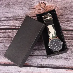 Роскошные часы шкатулка наручные часы держатель дисплей коробка для хранения Организатор Дело подарок