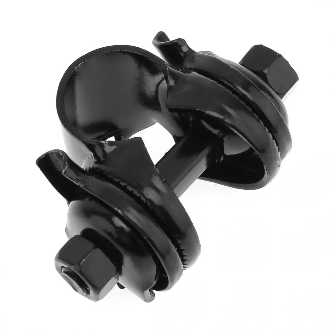 

Road MTB Bicycle Saddle Seatpost 22.2mm Metal Clamping Ring with Black Paint Quick Release Bike Accessory for Road Bikes
