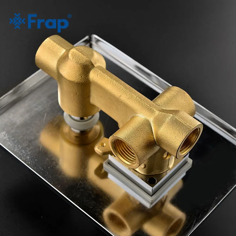 Смеситель для душа FRAP fld3002 смеситель из латуни с хромированной насадкой