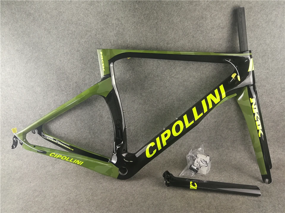 Carbon Cipollini NK1K Frame Camouflage Green
