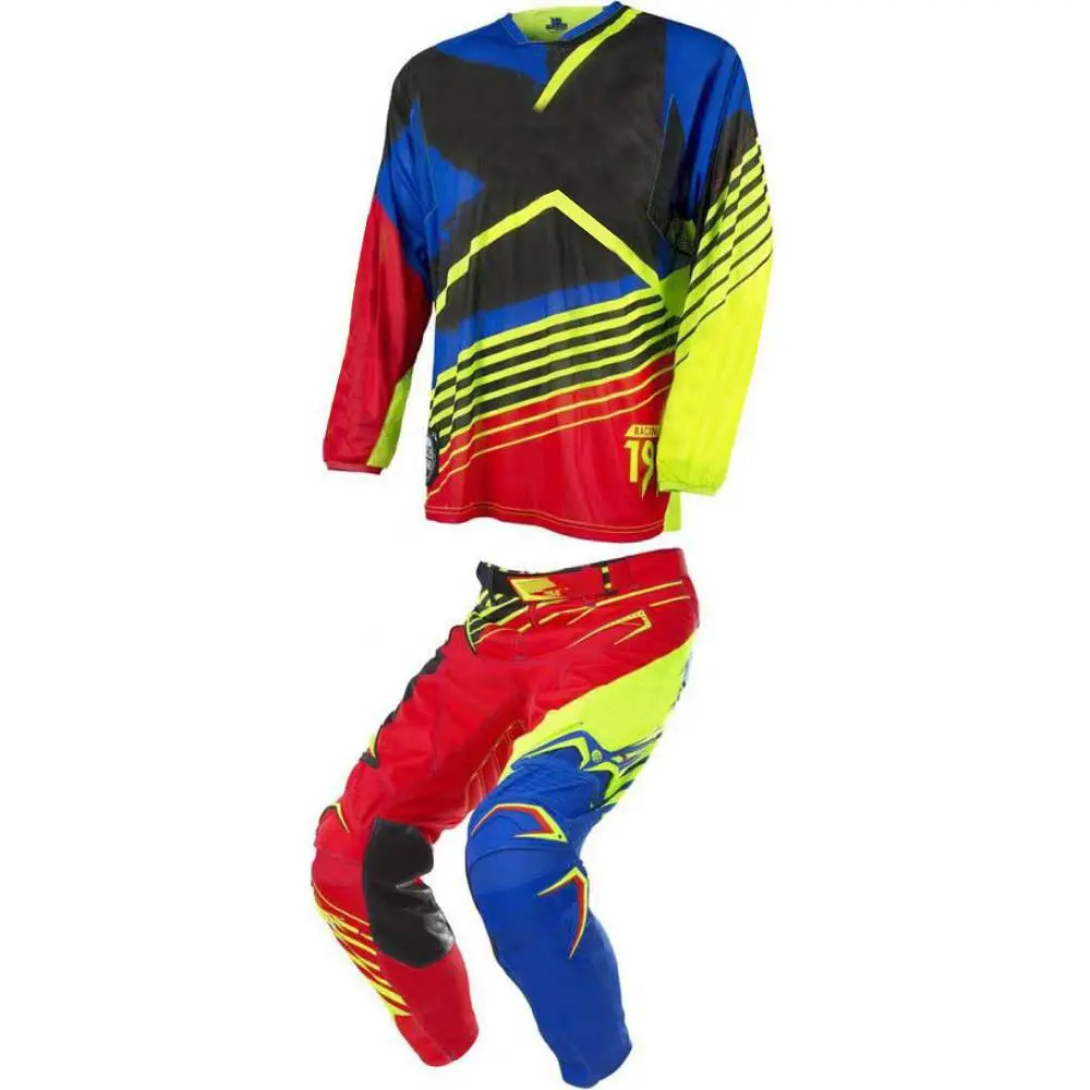 

Racewear Jersey & Pant Combo Dirt Bike Hose Motorcycle Cross Quad Enduro Off-road Gear Set