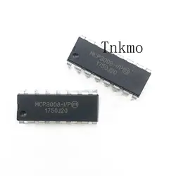 2 шт. MCP3008-I/P DIP-16 MCP3008 IC АЦП 10BIT В 2,7 в 8CH SPI 16DIP новое и оригинальное IC