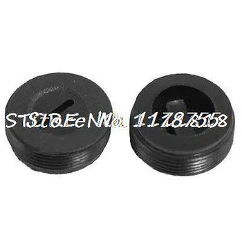 

2 Pcs Threaded 22mm Diameter Carbon Brush Holder Back Cap