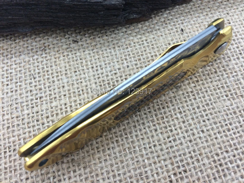 Новейший, наружный инструмент, дамасский складной нож, титановые листовые стальные ручки охотничьи походные ножи, лучшее качество