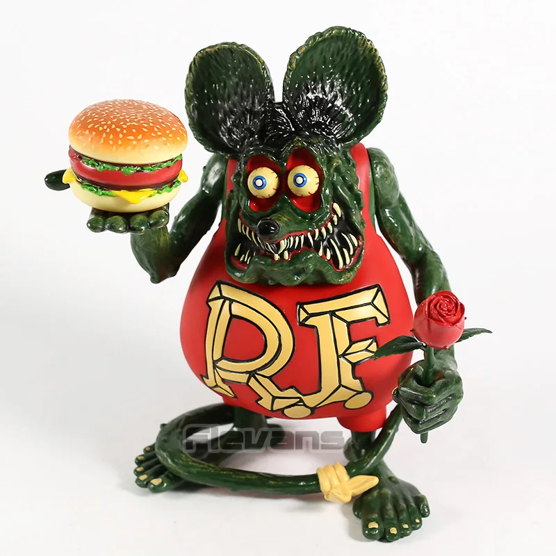 【バラ売り不可】レジン製 RATFINK バーガーラットフィンク親子フィギュア