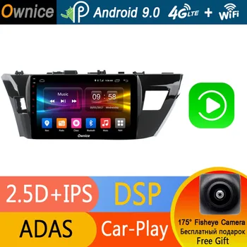 

Octa Core 10.1" IPS 4G RAM+32G Android 9.0 Car DVD Player GPS Navi Radio For Toyota Corolla E160 2014 2015 2016 DSP CarPlay ADAS