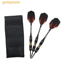 Hot High Quality Holster outfit 3 pcs of Hard Tip Brass Darts 24g Professional Darts Indoor Sports Dart Needle for Sporting Game