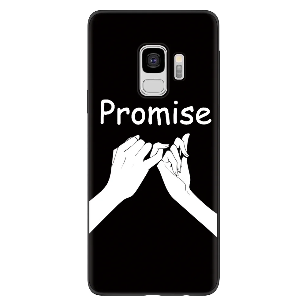 Soft Black Matte Cover For Samsung Galaxy S10 S9 S8 Plus S10E S6 S7 Edge Note 8 9 A30 A40 A70 M10 M20 M30 For Samsung A50 Case